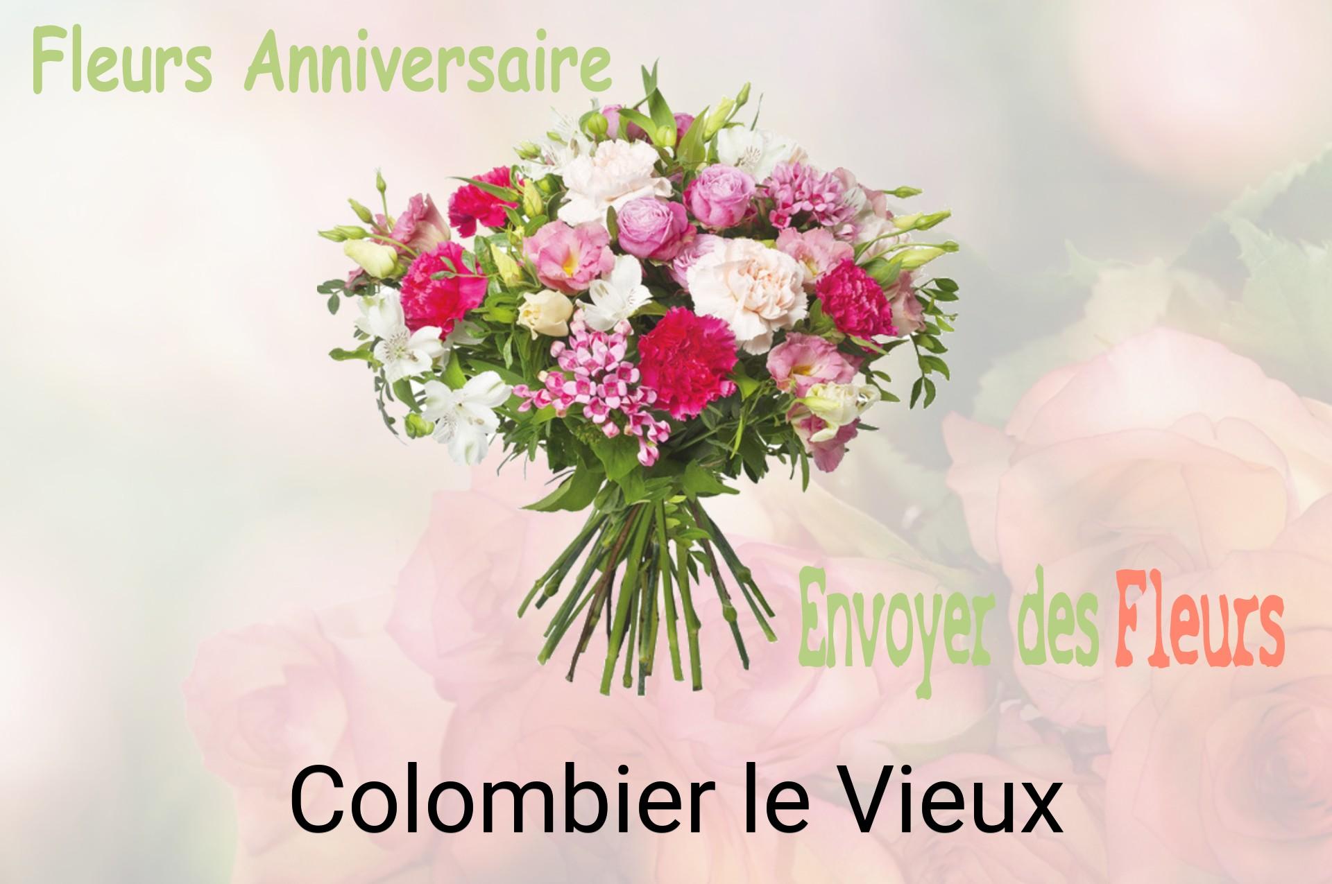 Bouquet de fleurs d’anniversaire livré à Colombier-le-Vieux