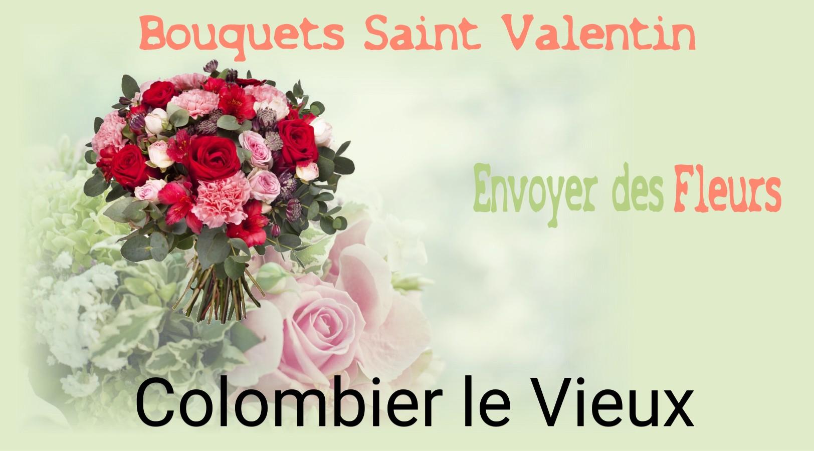 Roses de Saint-Valentin livrées à Colombier-le-Vieux