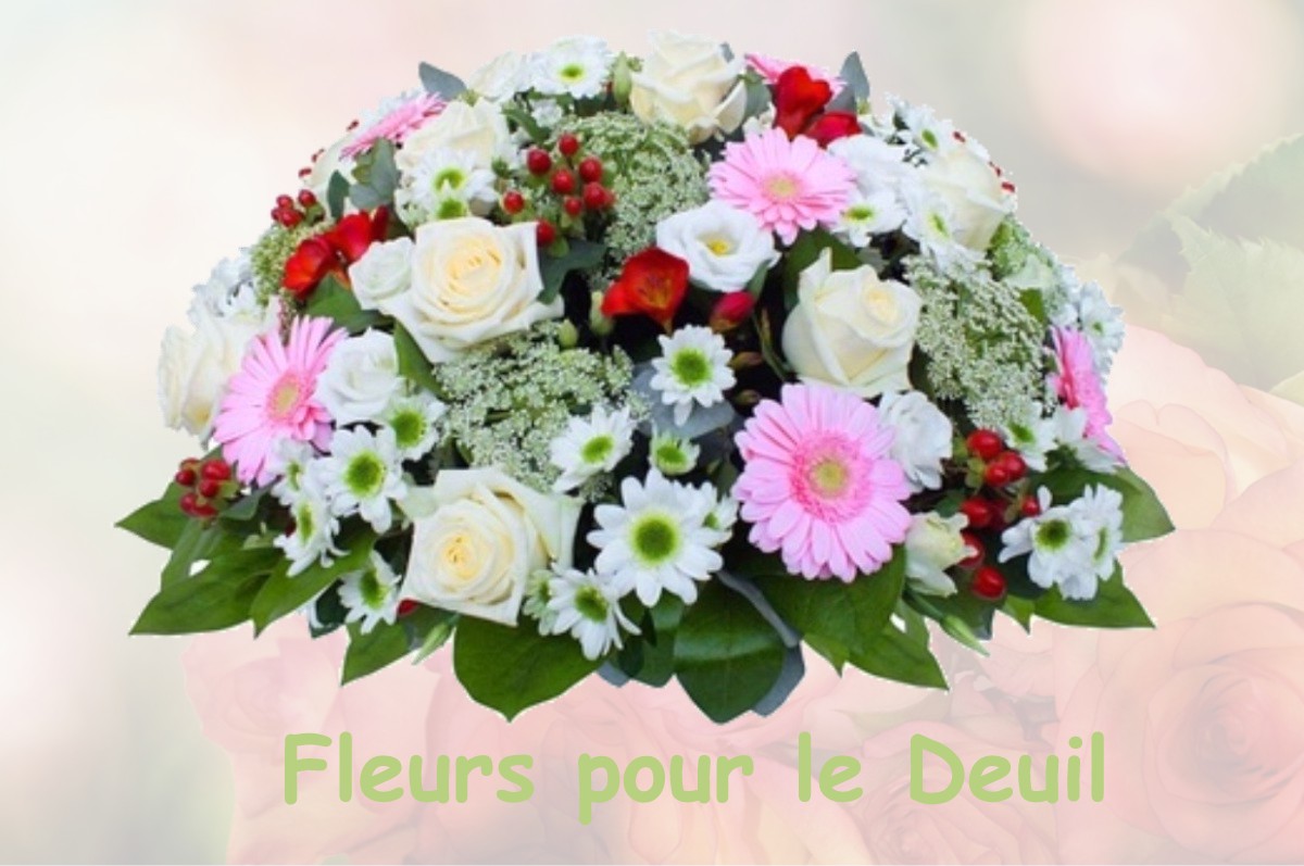 fleurs deuil COLOMBIER-LE-VIEUX